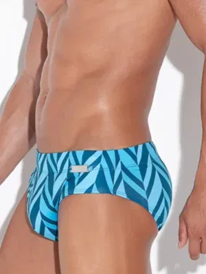 Bañador Slip Cadaqués con Relleno y Power Shape Azul | XXXMadrid