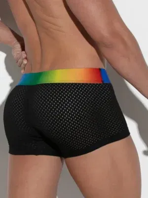 Boxer Code 22 Pride Mesh Negro