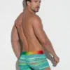 Boxer Code 22 Pride Mesh Turquesa