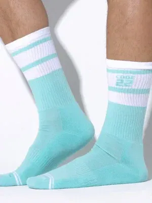 Calcetines Code 22 Essential Crew Aqua