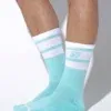 Calcetines Code 22 Essential Crew Aqua