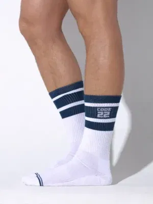 Calcetines Code 22 Essential Crew Blanco