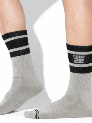 Calcetines Code 22 Essential Crew Gris