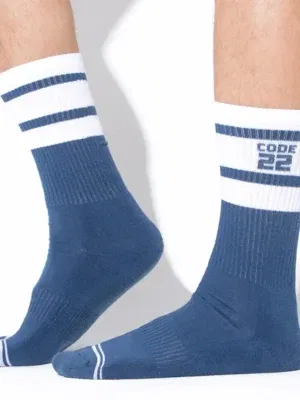 Calcetines Code 22 Essential Crew Navy