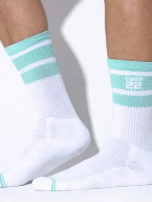 Calcetines Code 22 Essential Crew Sky Blue