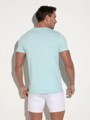 Camiseta Code 22 Essential Aqua