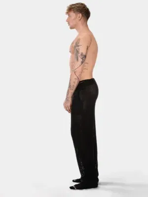 Pantalón Largo Barcode Cecilio Negro