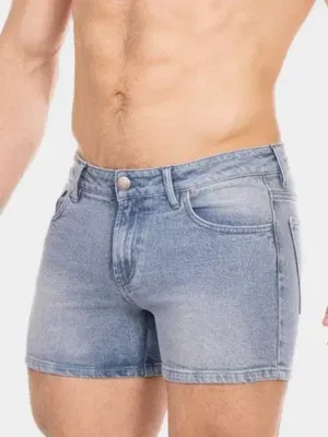 5 Pocket 11´Denim Short Jack Skyblue