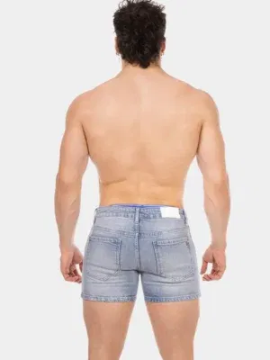 5 Pocket 11´Denim Short Jack Skyblue