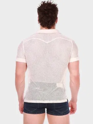 Polo Shirt Barcode Berlin Baris Nude