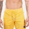 Short de Rejilla Barcode Blaise Amarillo | XXXMadrid