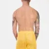 Short de Rejilla Barcode Blaise Amarillo | XXXMadrid