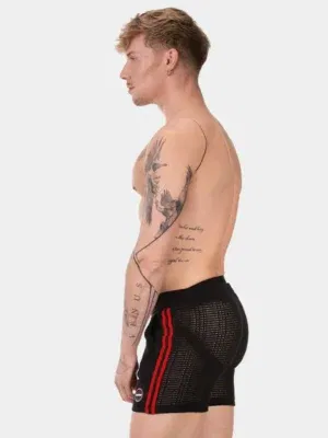 Short Jean-Pierre Negro-Rojo