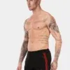 Short Jean-Pierre Negro-Rojo
