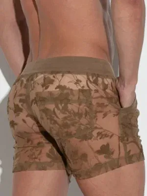 Short Code 22 Embroided Latte