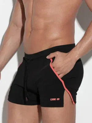 Pantalón Corto Training Code 22 Negro