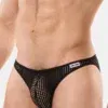 Slip Barcode Berlin Riegi Negro | Mini Slip Rejilla Sexy