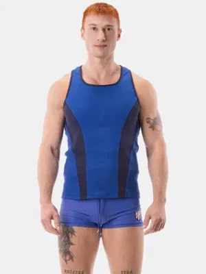 Camiseta de Tirantes Barcode Berlin Dervi Azul