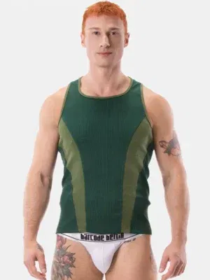 Camiseta de Tirantes Barcode Berlin Dervi Verde