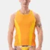 Camiseta de Tirantes Barcode Berlin Dervi Amarillo