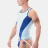 Camiseta de Tirantes Barcode Berlin Dervi Sky Blue