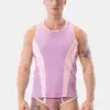 Camiseta de Tirantes Barcode Berlin Dervi Brownishpurple