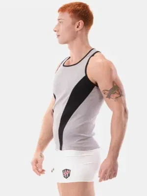 Camiseta de Tirantes Barcode Berlin Dervi Gris