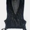 Poncho Barcode Kires Negro