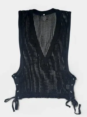 Poncho Barcode Kires Negro