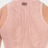 Camiseta de Tirantes Barcode Alabin Rosa de Rejilla | XXXMadrid
