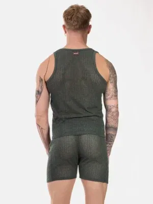 Camiseta de Verde de Rejilla | XXXMadrid