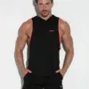 Camiseta Tank Training con Capucha Negra