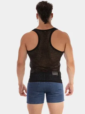 Camiseta de tirantes Barcode Berlin Smagul Negra