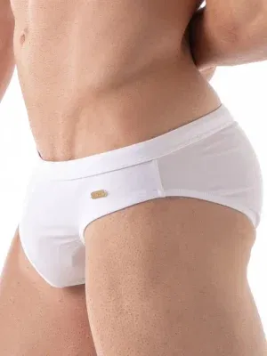 Bañador Slip Blanco Leader White Party
