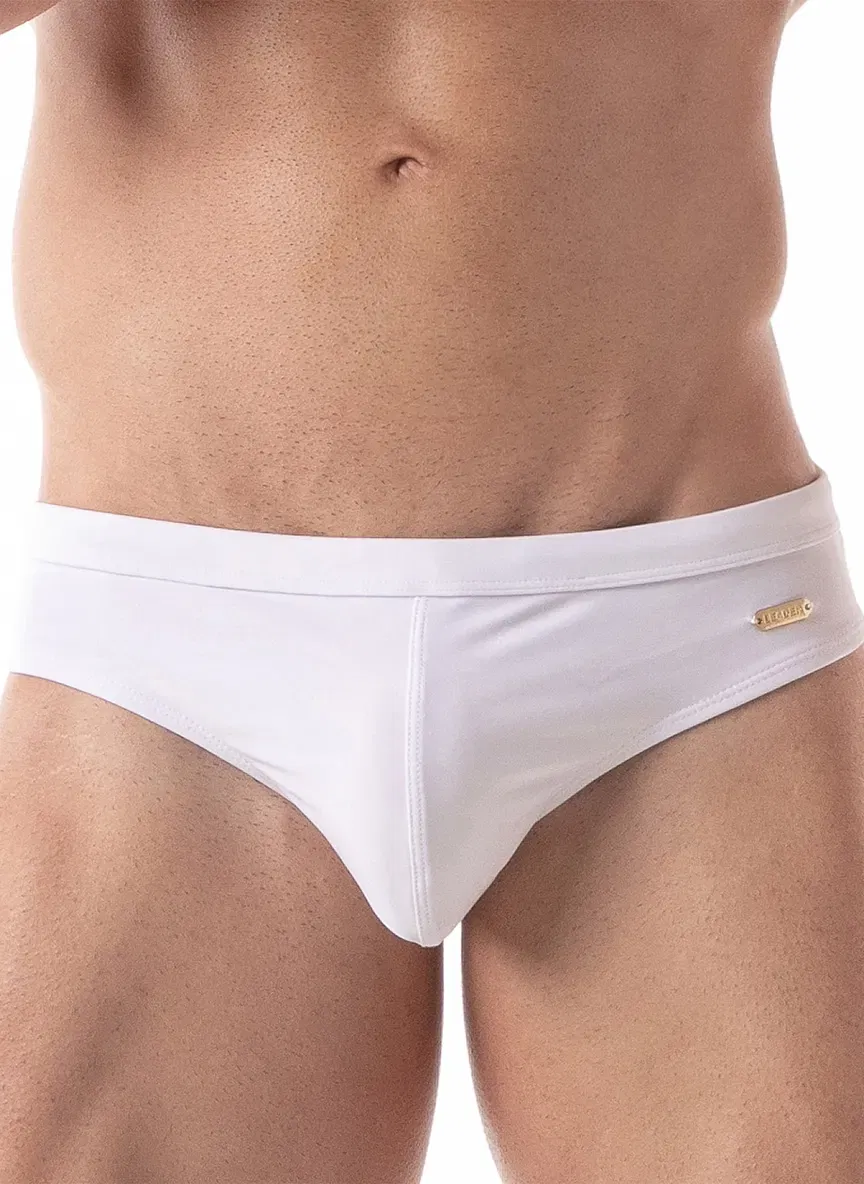 Bañador Slip Blanco Leader White Party
