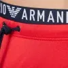 bañador slip Emporio Armani doble cinturilla rojo marino