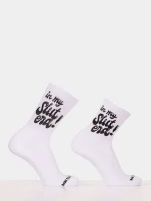 Calcetines Barcode Berlin My Slut Era Blanco