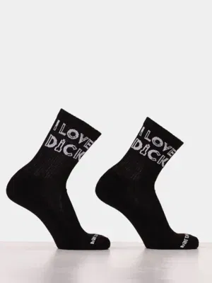 Calcetines Barcode Berlin I Love Dick Negro