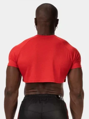 Crop Top Hombre Barcode Berlin Talon Rojo