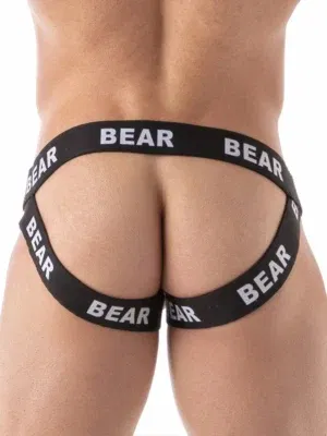 Suspensorio Con Cockring Leader Bear Negro