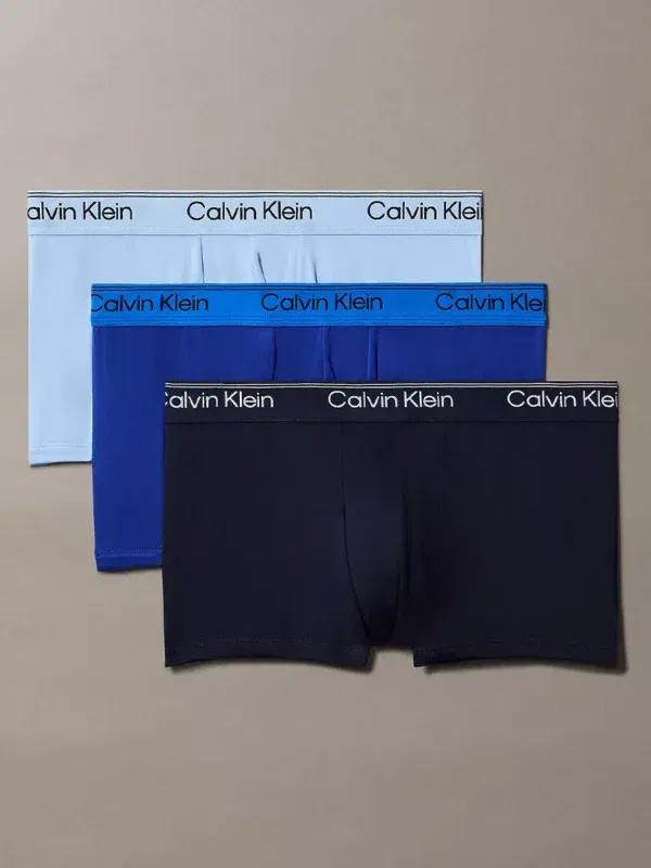 Pack 3 Bóxers Calvin Klein Icon Microfibra Stretch 0AE