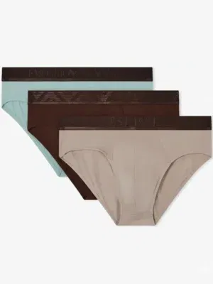Pack 3 Slips Emporio Armani Shiny Band M5058