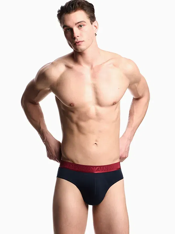 Pack 3 Slips Emporio Armani Shiny Band M5058