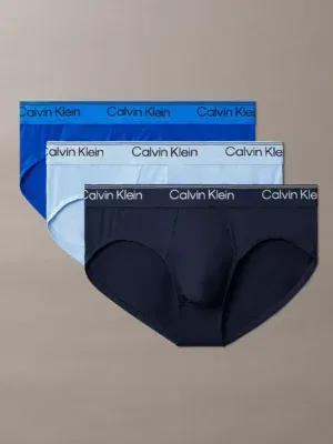Pack 3 Slips Calvin Klein Microfibra Stretch 0AE