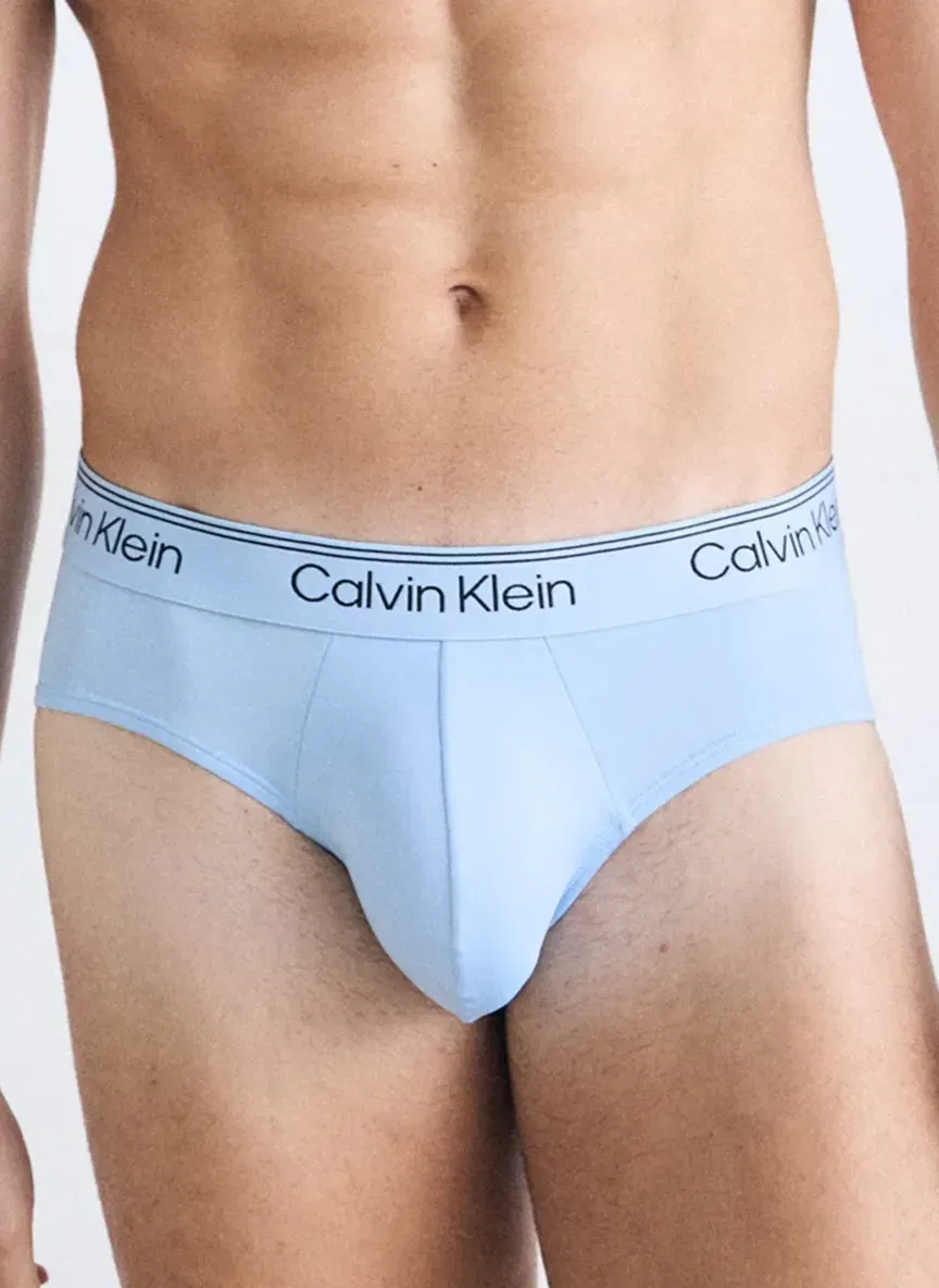 Pack 3 Slips Calvin Klein Microfibra Stretch 0AE