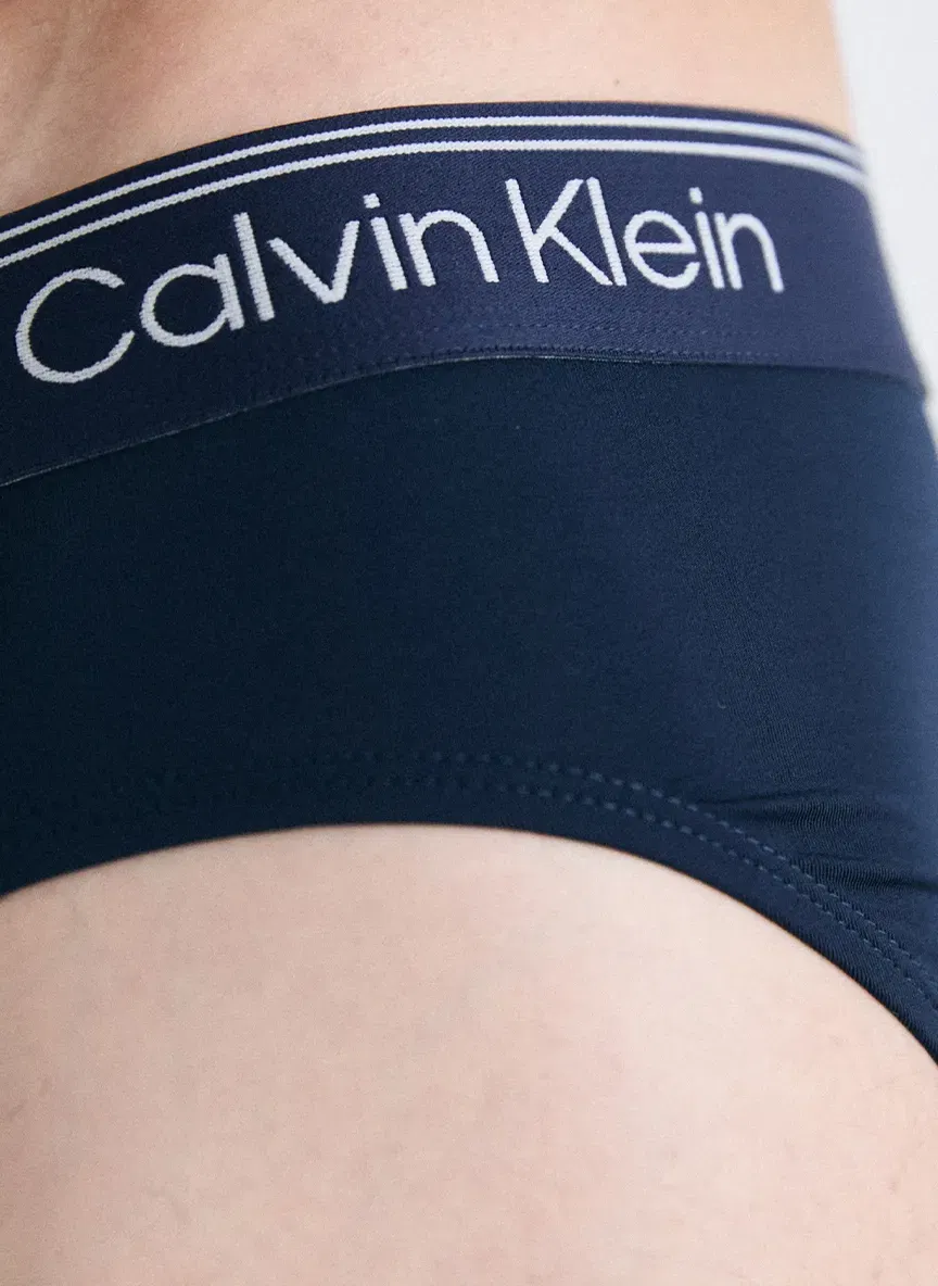 Pack 3 Slips Calvin Klein Microfibra Stretch 0AE