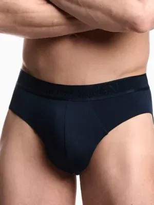 Slip de modal Emporio Armani Azul Marino
