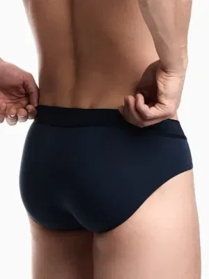 Slip de modal Emporio Armani Azul Marino