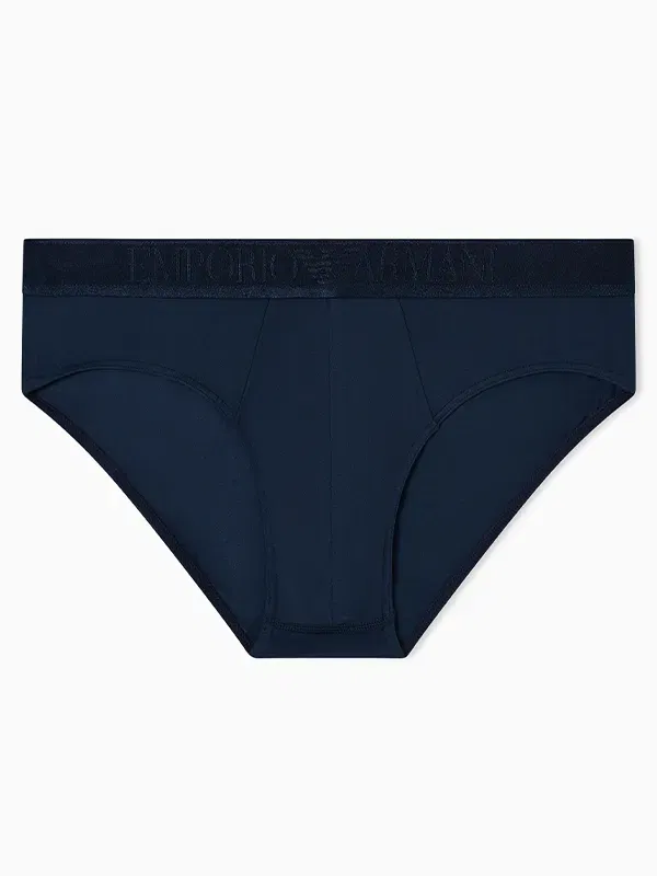 Slip de modal Emporio Armani Azul Marino