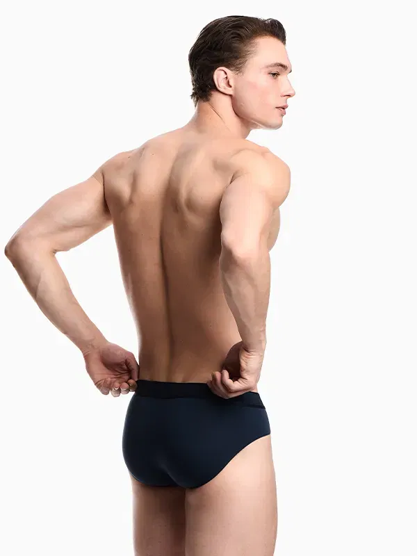 Slip de modal Emporio Armani Azul Marino